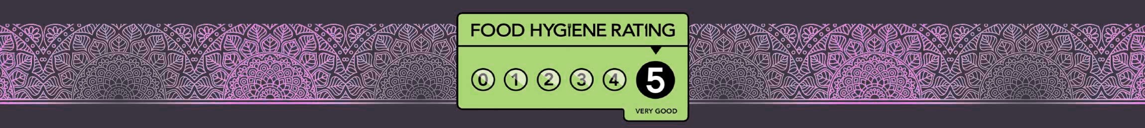 Hatti Indian Restaurant 5 star hygiene rating